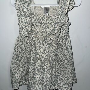 Modern Moments by Gerber Floral Ruffle Dress – 18 Months